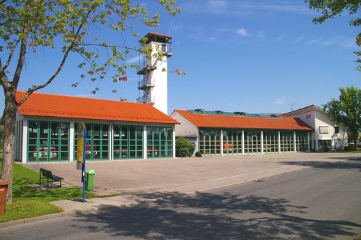 Feuerwehrgerätehaus in der Schloßseeallee